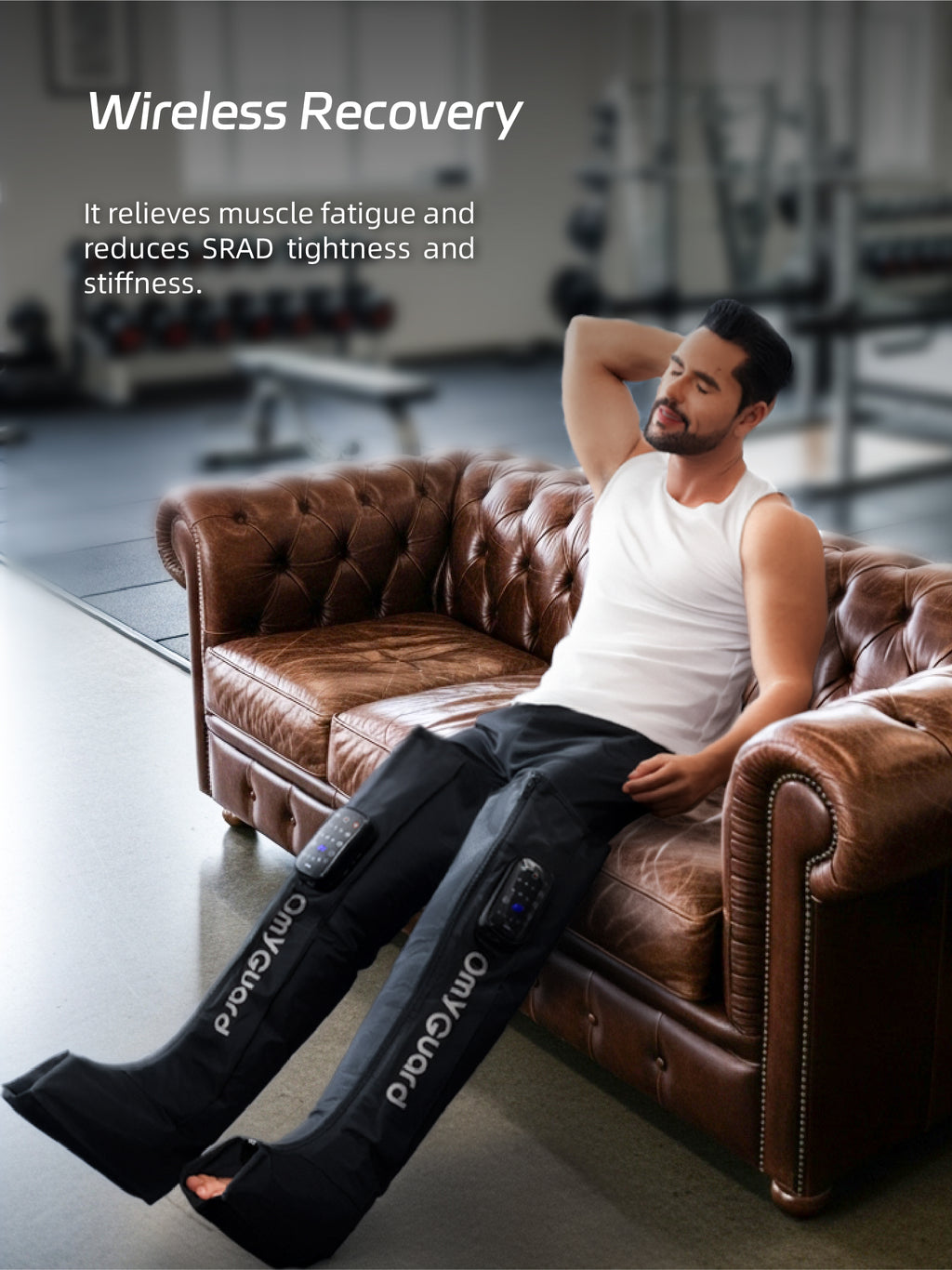 OmyGuard Cordless Leg Compression Recovery Boots