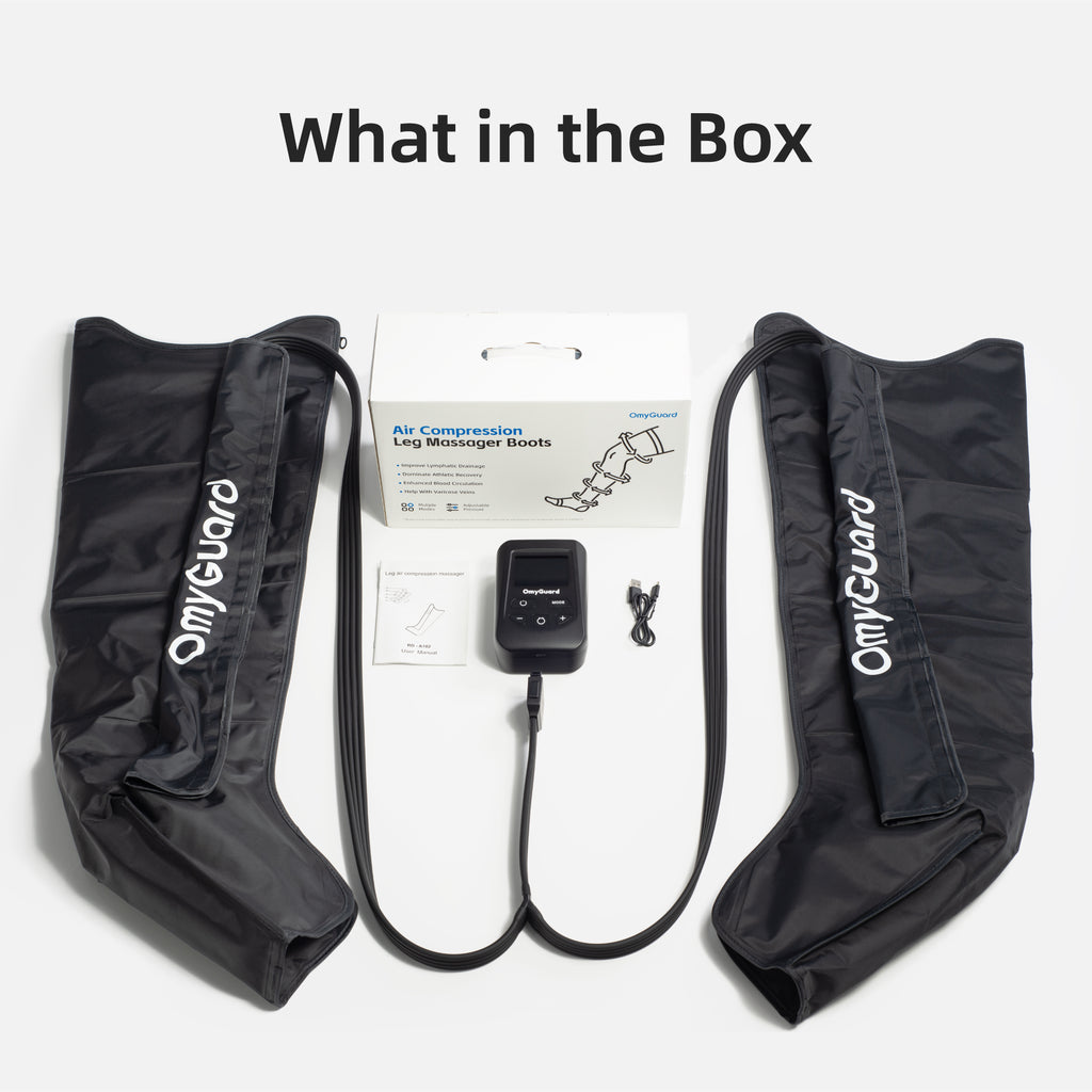 OmyGuard Cordless Leg Compression Recovery Boots