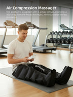 OmyGuard Full 6-Zone Pressure Leg Massager Boots -Corded