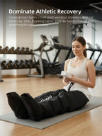 OmyGuard Full 6-Zone Pressure Leg Massager Boots -Corded