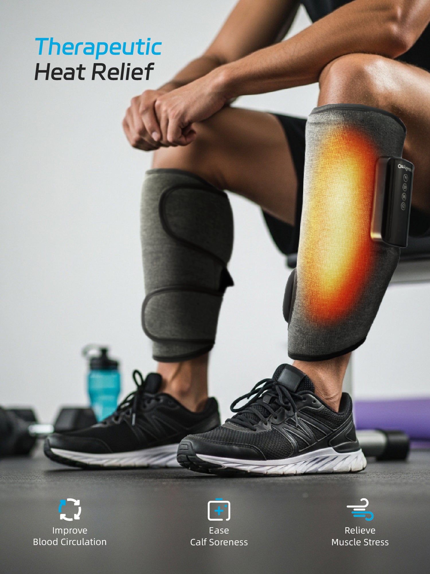 OmyGuard Portable Calf Leg Compression Recovery  Sleeves(Pair)