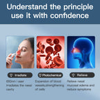 OmyGuard Red Light Therapy Device For Nasal Rhinitis