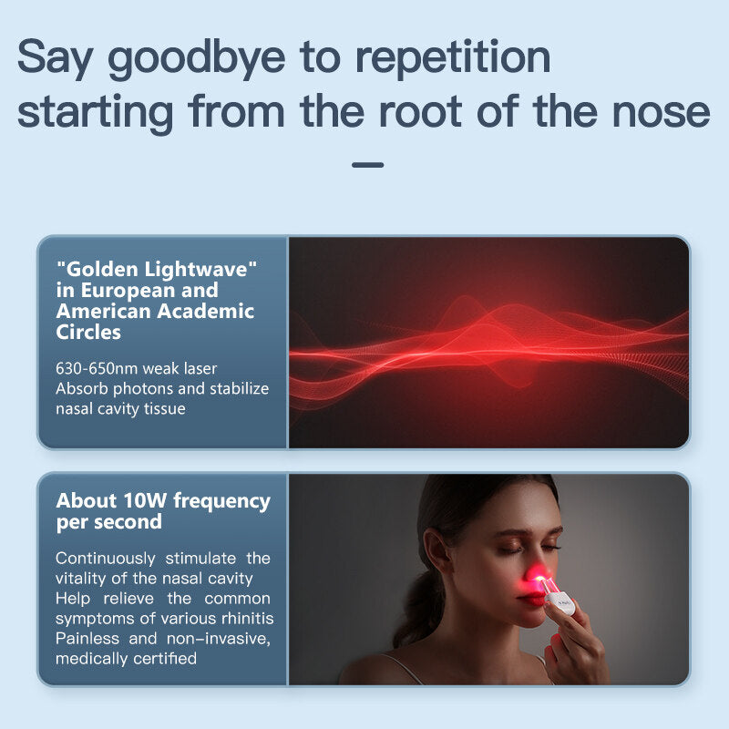 OmyGuard Red Light Therapy Device For Nasal Rhinitis