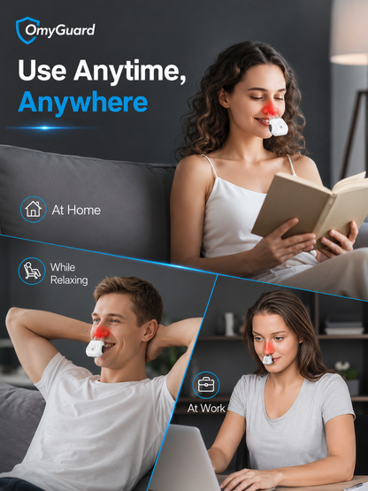 OmyGuard Red Light Therapy Device For Nasal Rhinitis