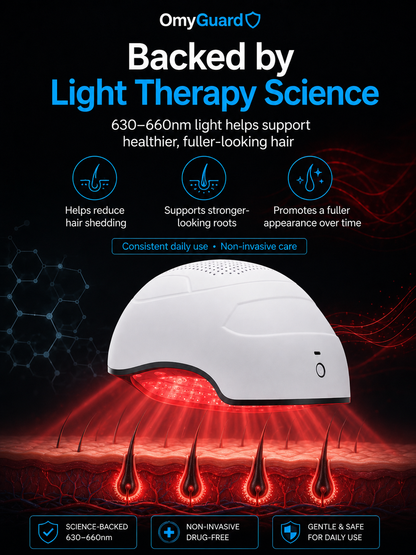 OmyGuard Red Light Therapy Hat For Hair Growth