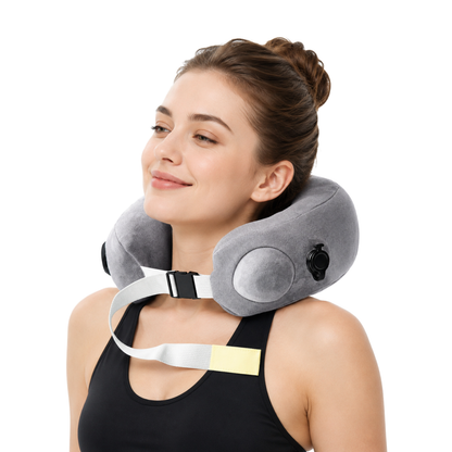 OmyGuard™ Travel Neck Massager Pillow, For Neck Pain Relief