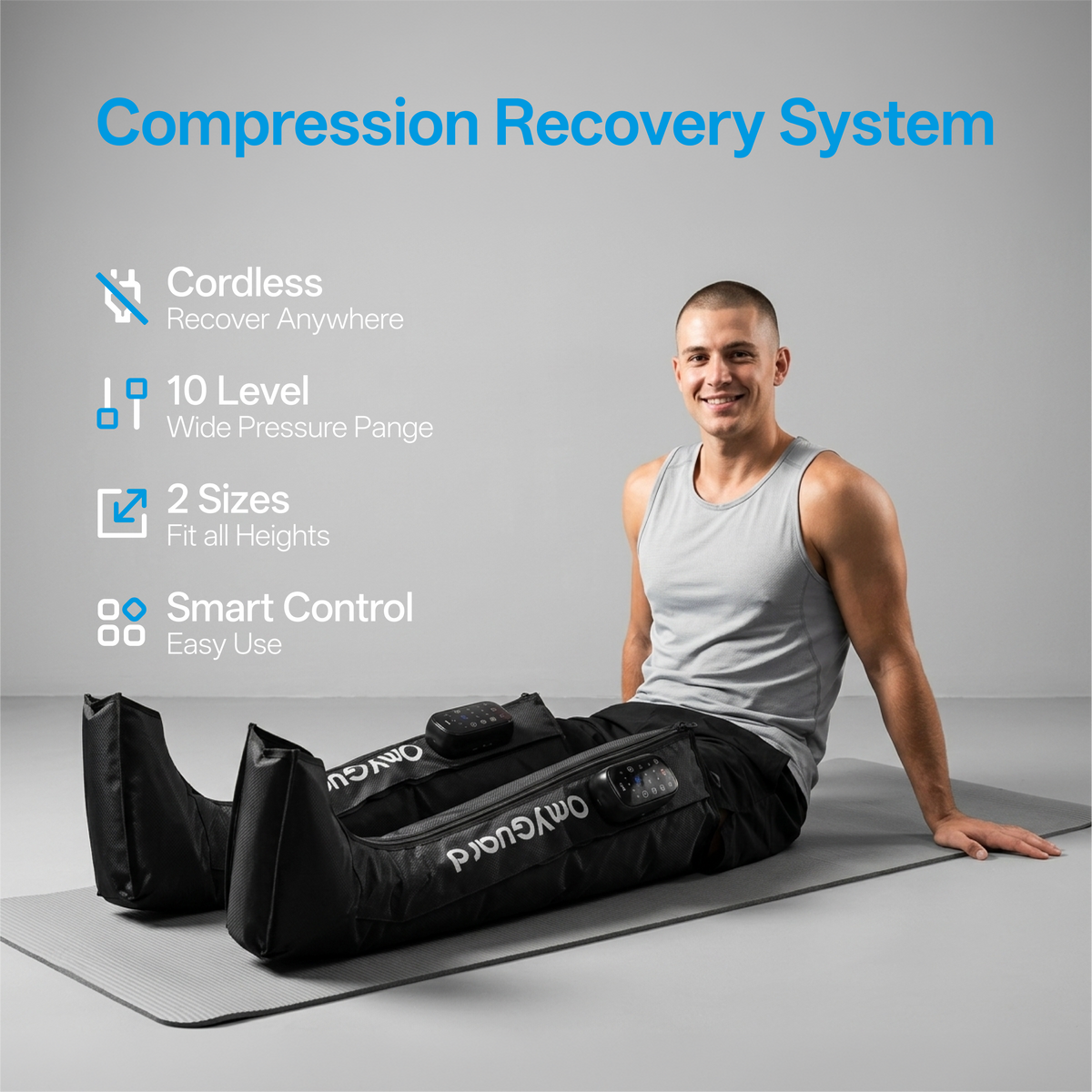 OmyGuard Cordless Air Compression Boots