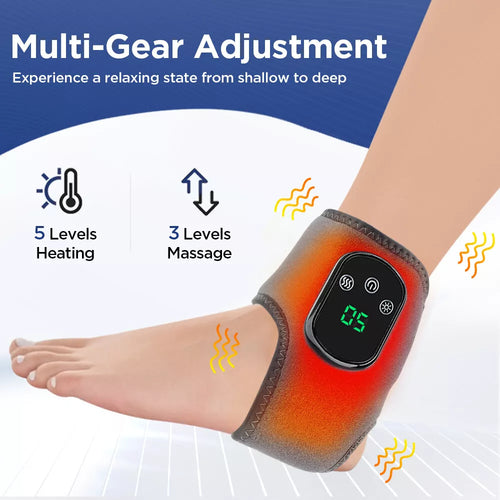 Cordless Hot Compress Therapy Belt for Foot & Ankle Sprain Pain Relief