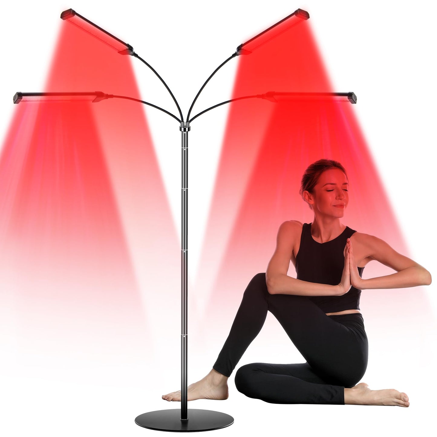 OmyGuard Red Light Therapy with Stand for Face and Body