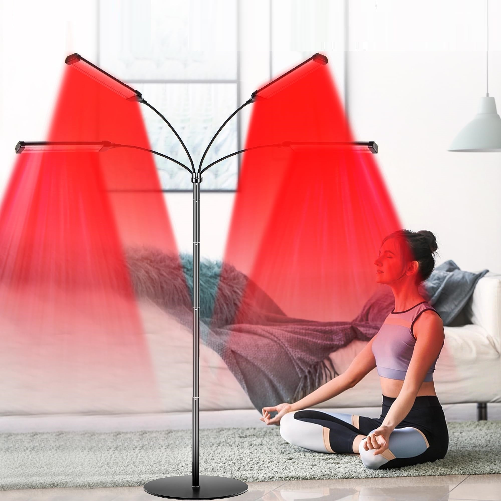 OmyGuard™ Red Light Therapy with Stand for Face and Body