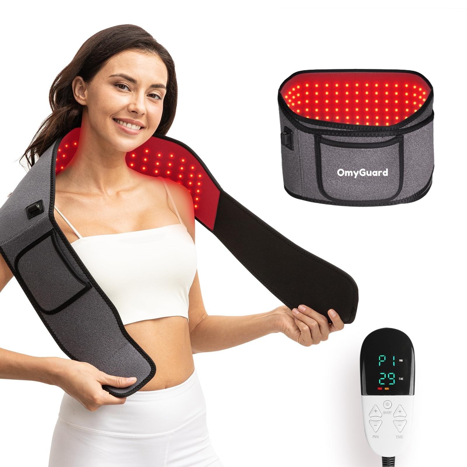 OmyGuard™ Infrared Red Light Therapy Belt