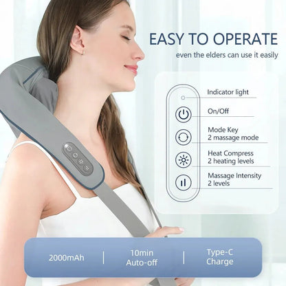 OmyGuard  Wireless Neck And Back Massager