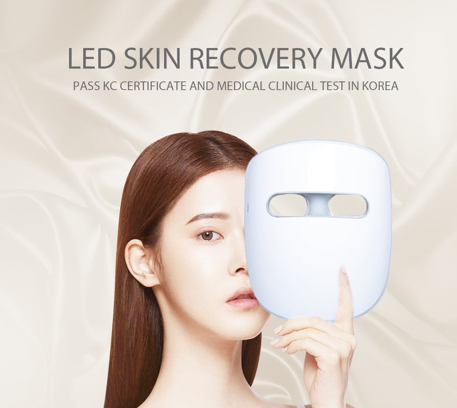 Infrared Red & Blue Light Mask for Face