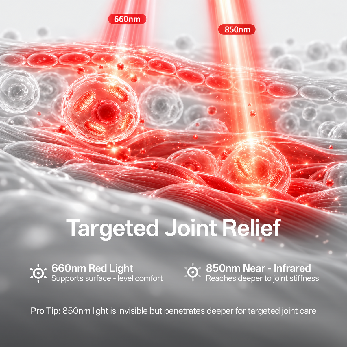 Cordless Heat & Red Light Therapy Belt